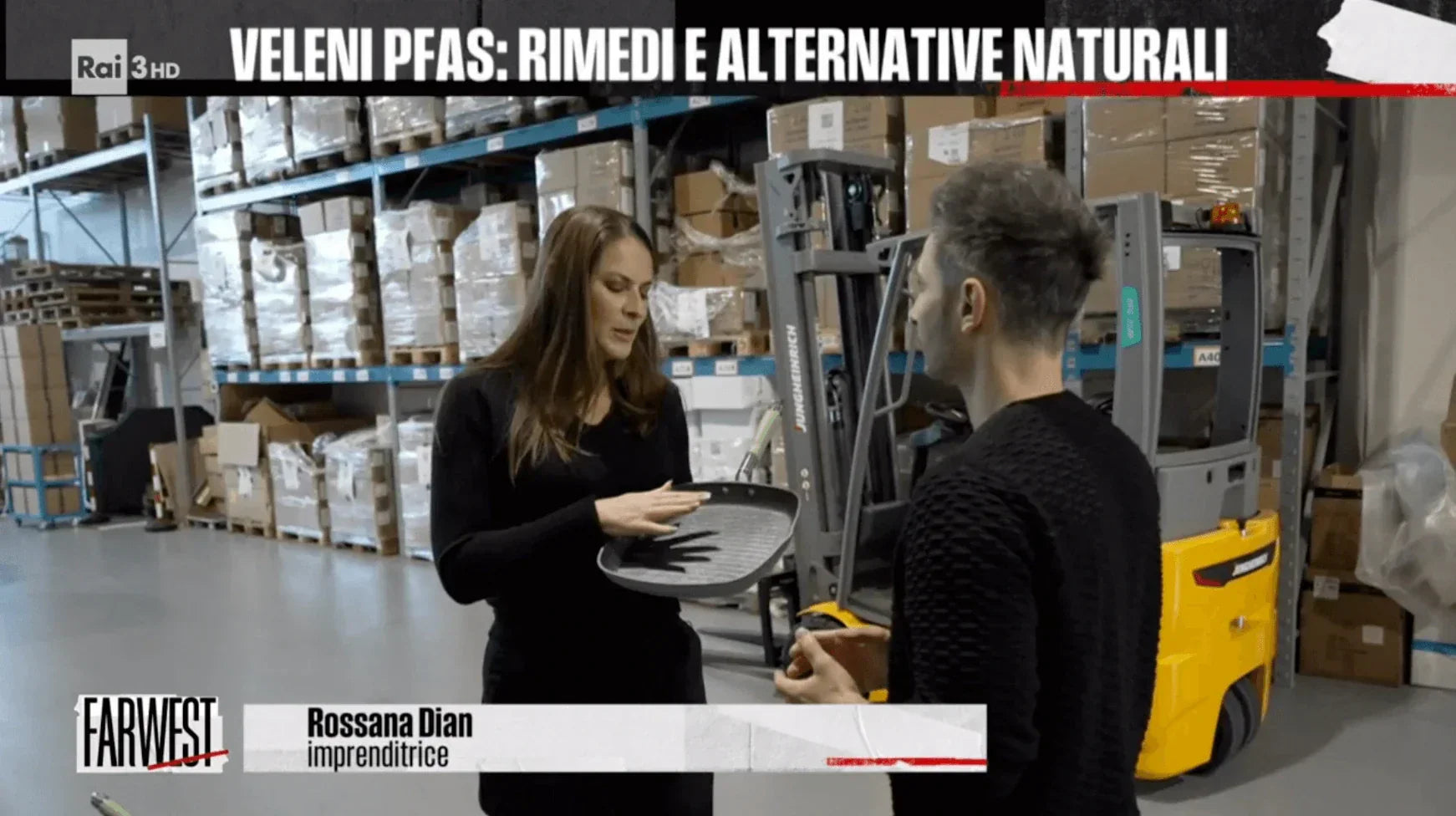 Rossana Dian, la nostra fondatrice intervistata a Rai 3 per parlare di PFAS