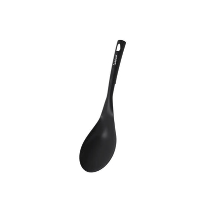 Cucchiaione da cucina per pentole antiaderenti, 100% nylon riciclabile [BLACK]