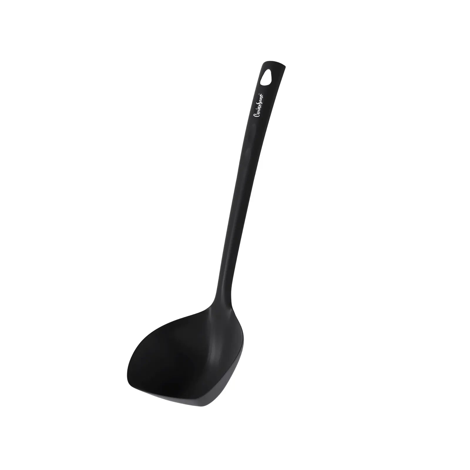 Mestolo da cucina per pentole antiaderenti, 100% nylon riciclabile [BLACK]