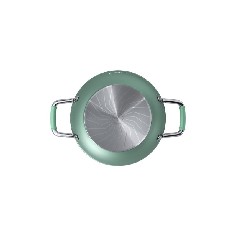Outlet* - Tegame 24cm antiaderente basso 2 maniglie